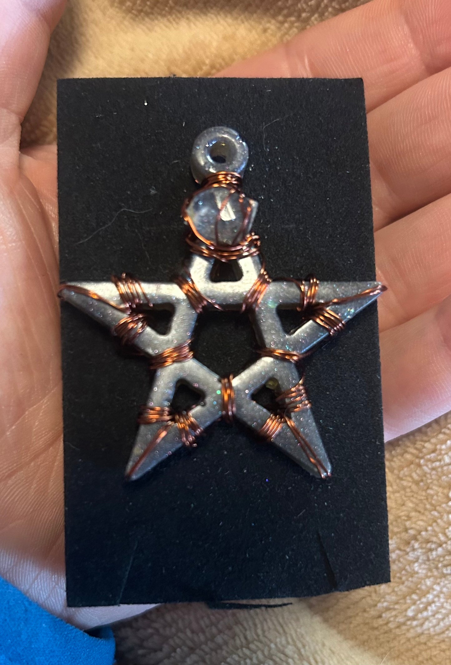 Frequency Pendant 001 - Pentagram
