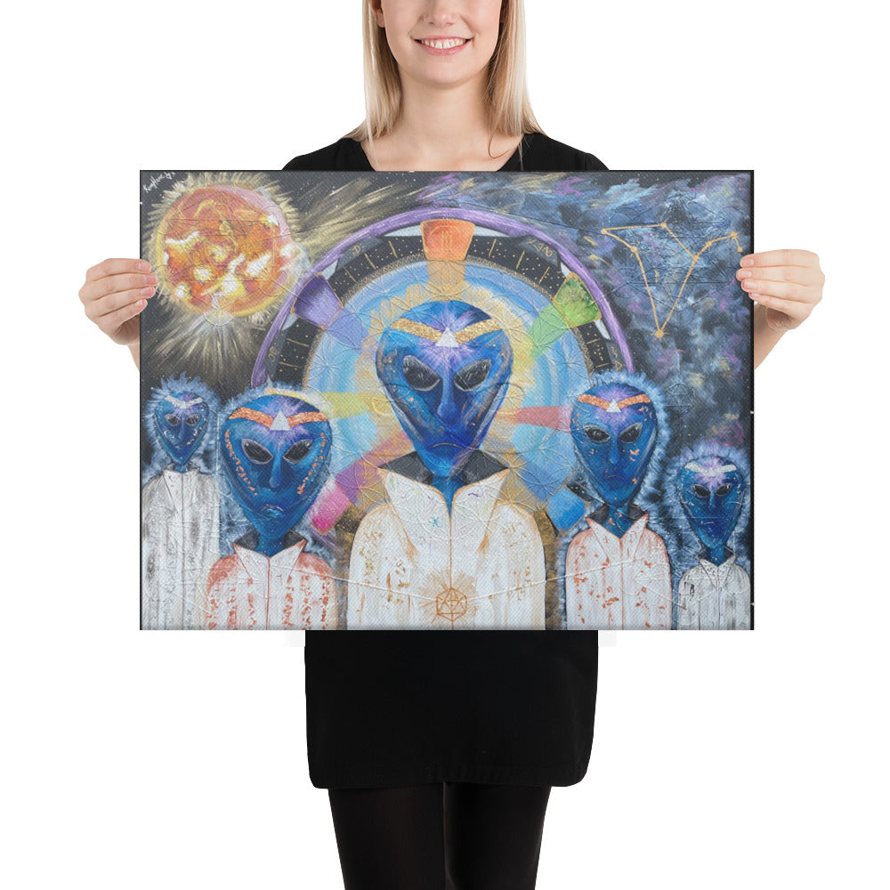 18" x 24" Arcturian Light Power Canvas