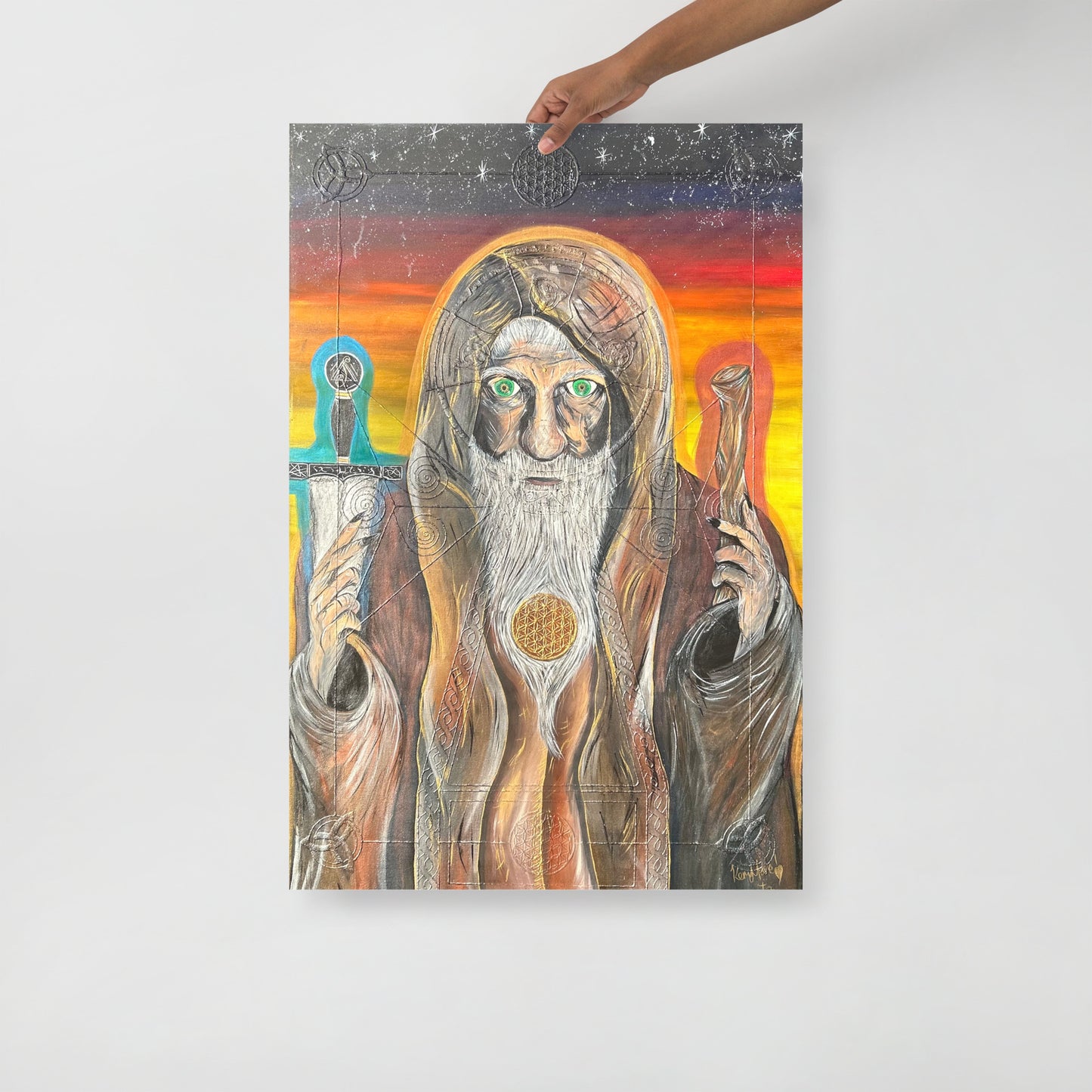 24" x 36" Merlin's Power Poster