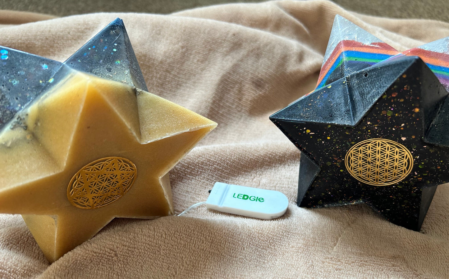 Blue Agate Dragon Merkabah