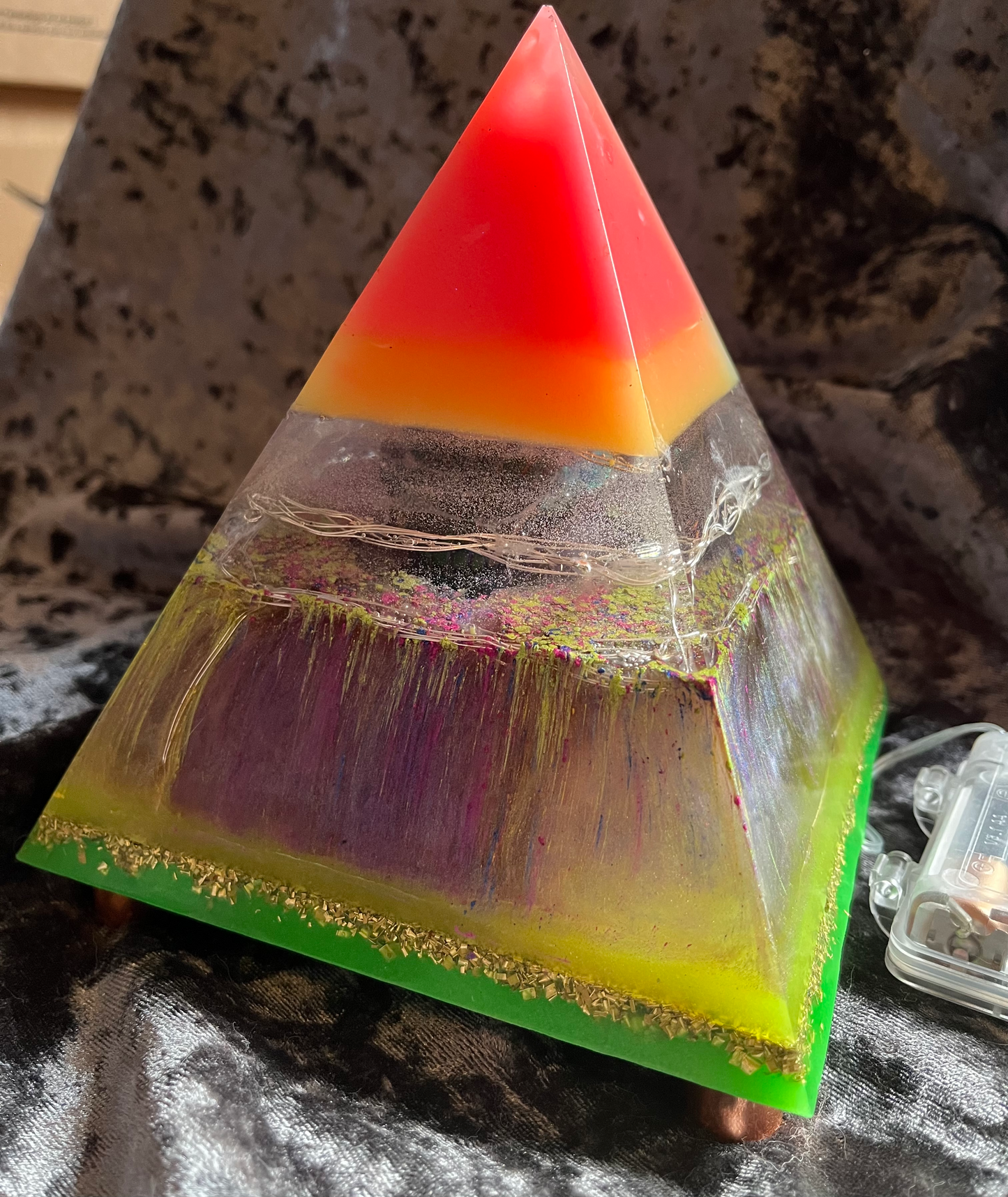 🐉🌈 PrismHeart – Rainbow Dragon Activation Pyramid