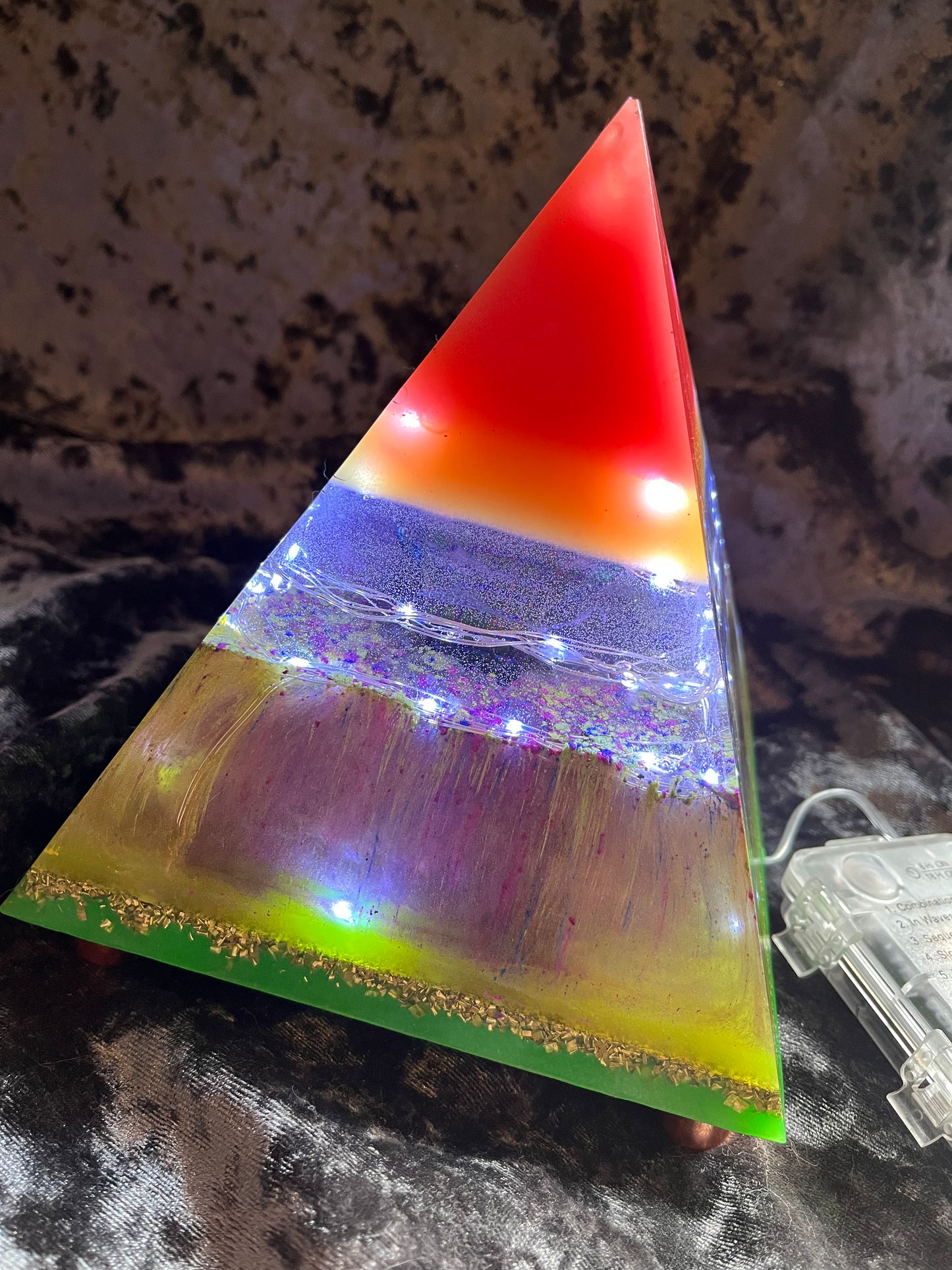 🐉🌈 PrismHeart – Rainbow Dragon Activation Pyramid