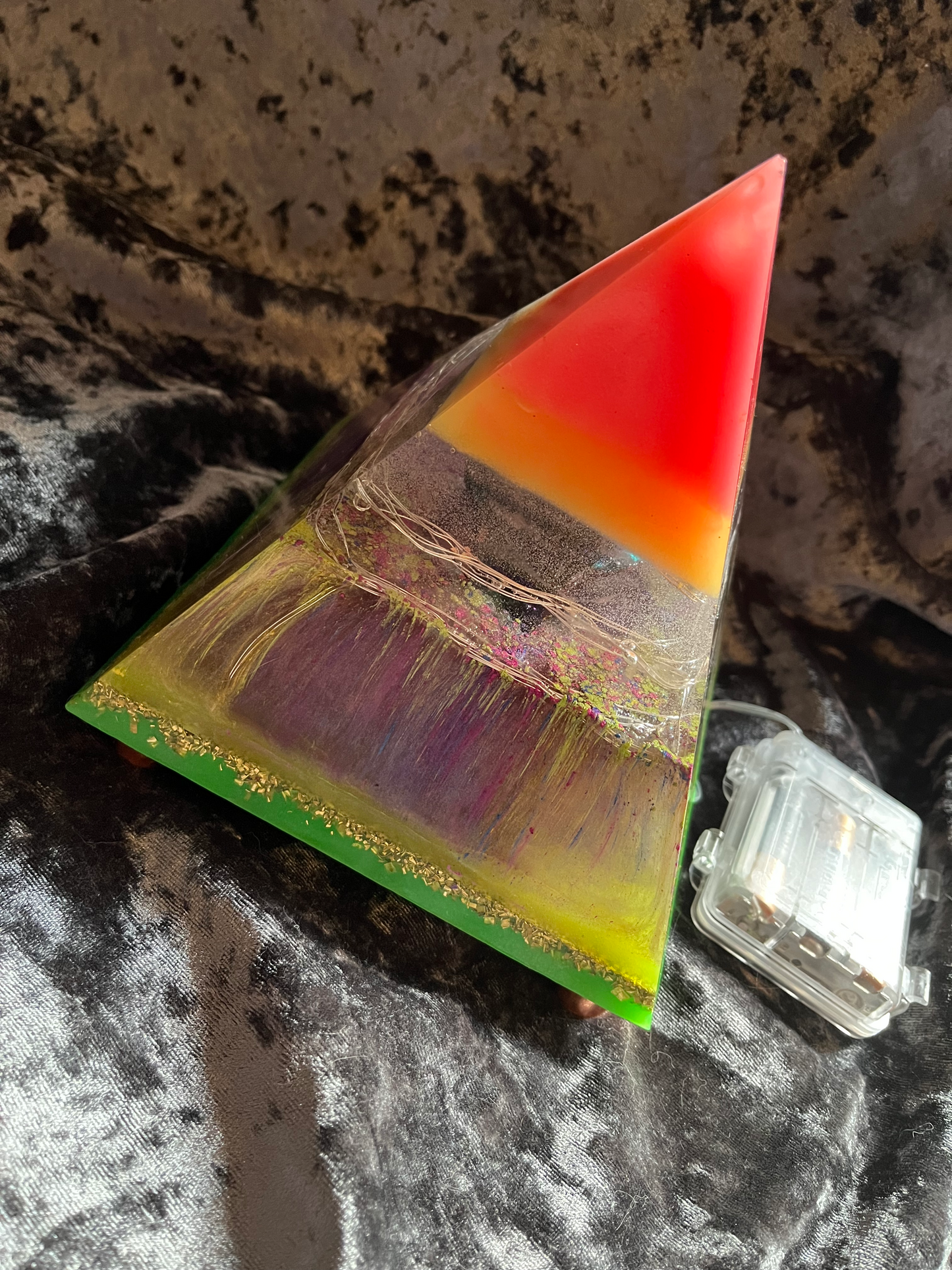 🐉🌈 PrismHeart – Rainbow Dragon Activation Pyramid
