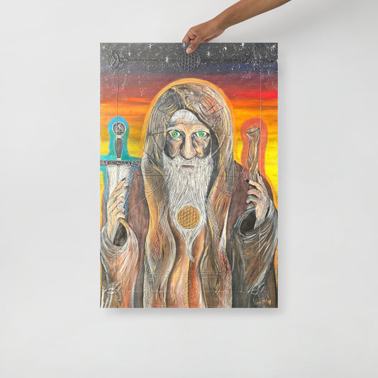 24" x 36" Merlin's Power Poster