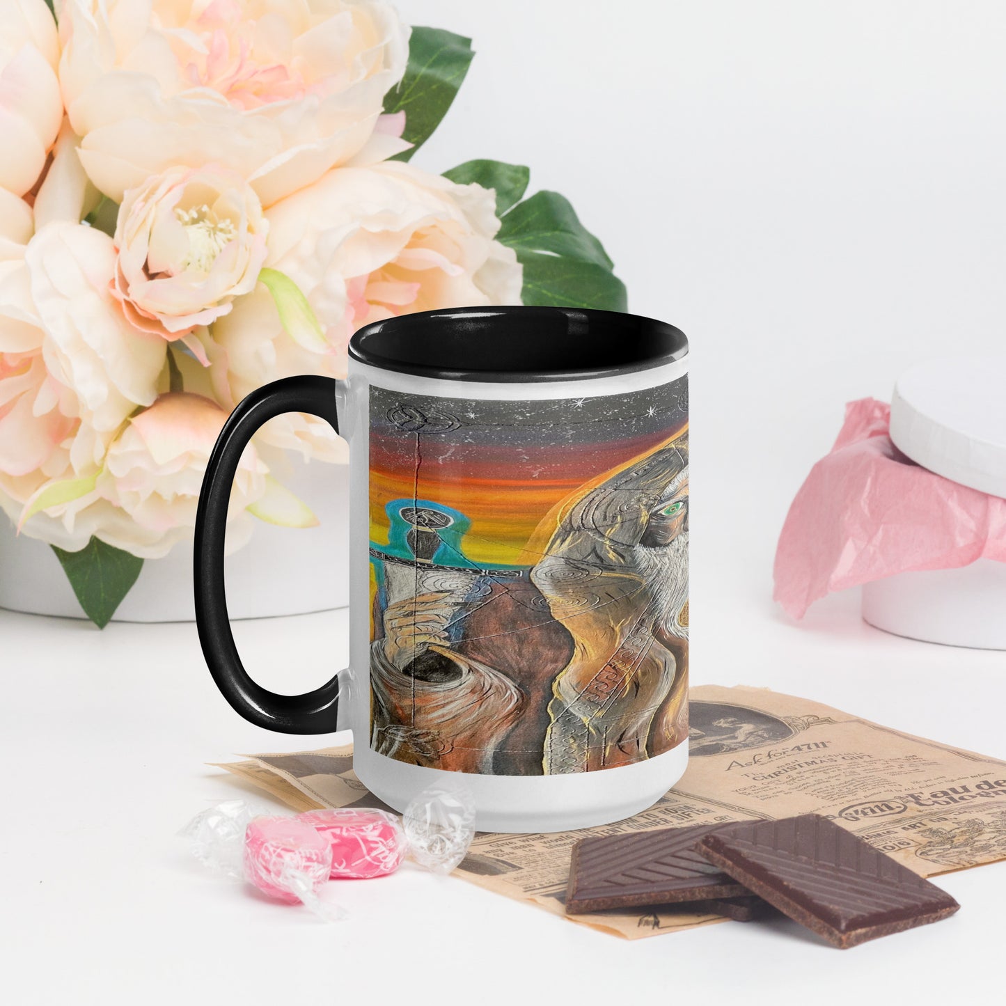 Merlin's Power Mug with Color Inside