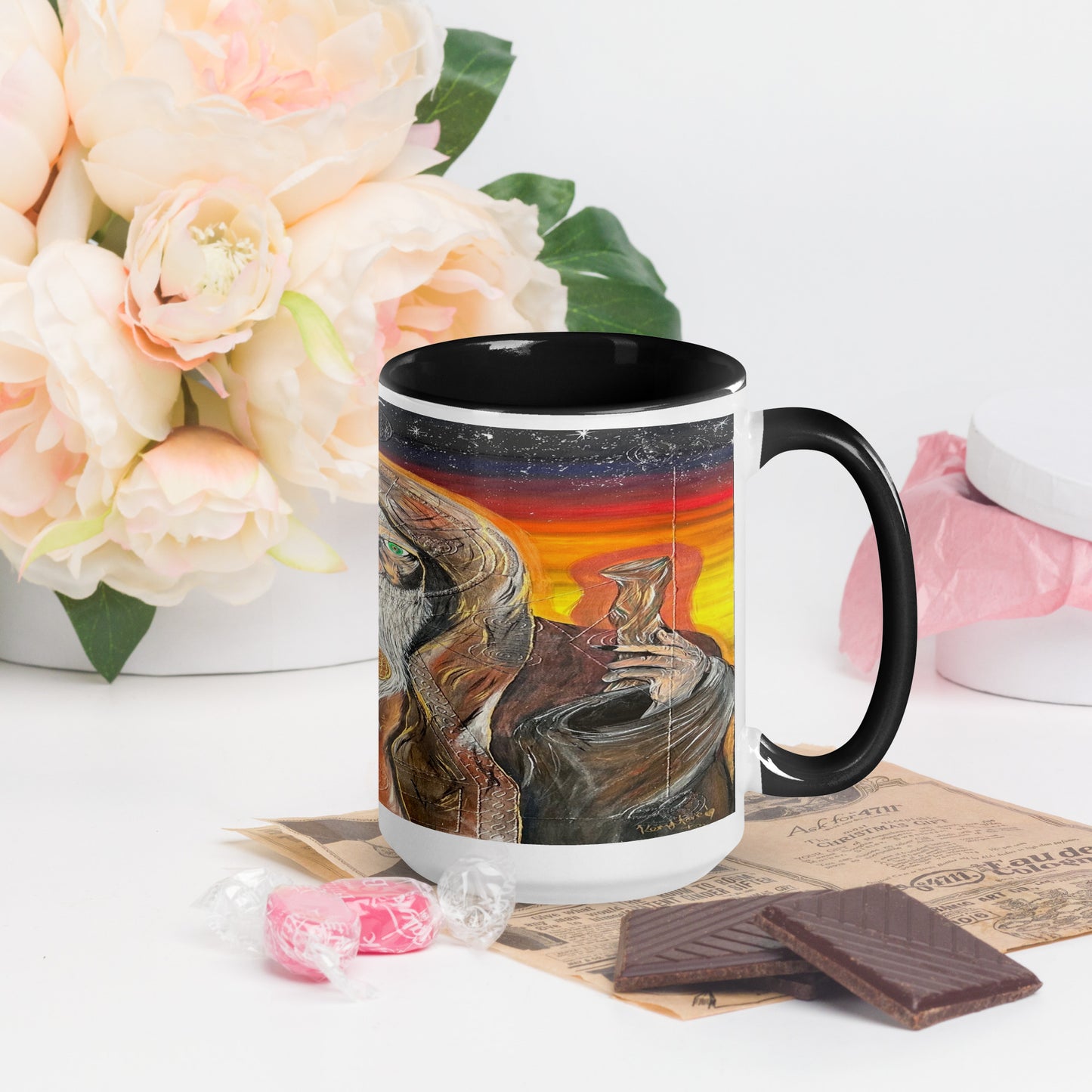 Merlin's Power Mug with Color Inside