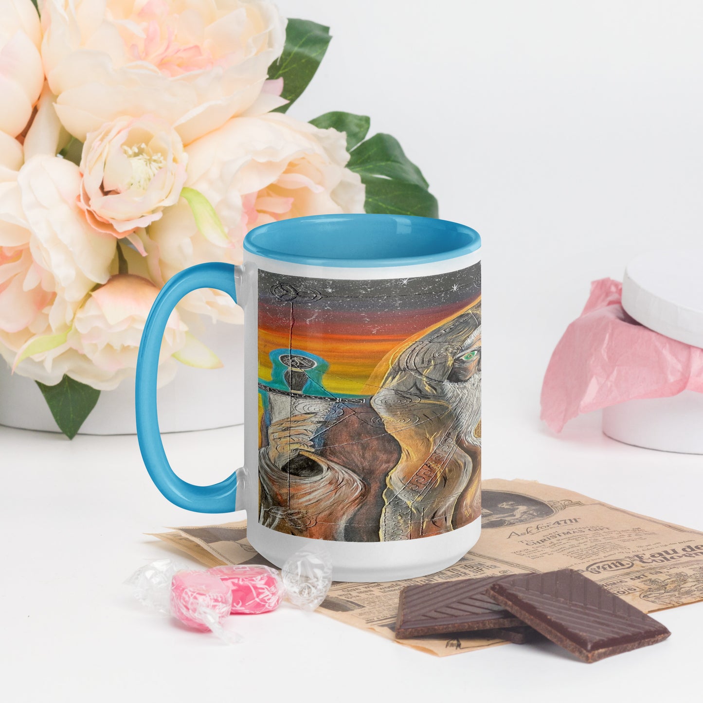 Merlin's Power Mug with Color Inside