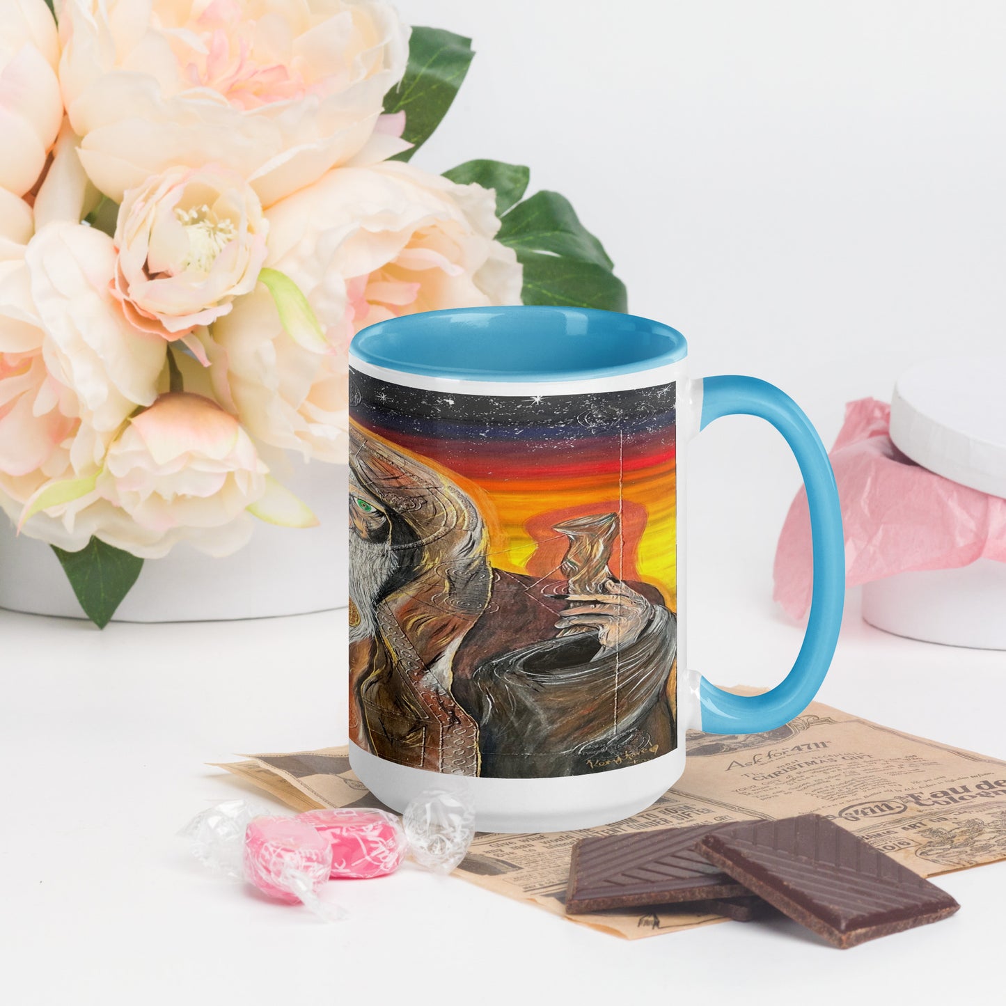 Merlin's Power Mug with Color Inside